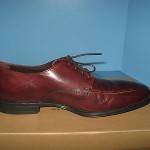 New NIB Mens Cole Haan Air Adams Apron Burgundy Leather Oxfords, Size 9.5