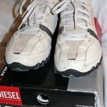 Diesel Bleach Elder Tan Sneaker Athletic Footwear Shoes Size 10 Leather Upper