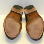 Cole Haan Mens Size 8.5 Slip On Burgundy Leather Loafers Shoes