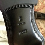 Hugo Boss Authentic Italian Leather Dikko Black Dress Shoes 12 Vero Cucio
