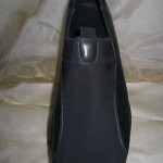 COLE HAAN Country Nike Air Black Genuine Leather Slip-On Shoes sz 10 M LN L@@K!