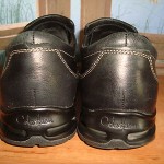 COLE HAAN ~ MENS NIKE AIR BLACK GLOVE SOFT LEATHER SLIPONS LOAFERS SZ 8.5M