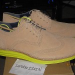 Brand New Cole Haan Lunargrand Wing Tip SNDSTN/LIMELIGHT Size 10 Mens