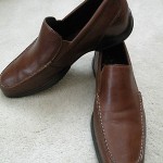 COLE HAAN ~ MEN’S NIKE AIR BROWN LEATHER LOAFERS SLIP ONS SHOES 12M ~  NICE!