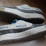Mens Timberland Leather and Suede Boat Shoes Size 9 M. Brown tones!