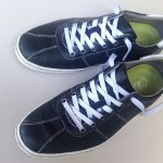 COLE HAAN NIKE AIR MEN’S BLACK LEATHER FASHION SNEAKERS SIZE 9