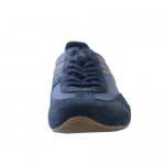 Hugo Boss Blue Suede Lace Up Sneakers Shoes US 12 EU 45