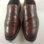 COLE HAAN BROWN LEATHER SLIP ON LOAFERS SIZE 10 MEDIUM