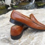MEN’S COLE HAAN BROWN LEATHER LOAFERS SIZE 10.5 MEDIUM