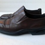 Cole Haan Nike Air Shoes Loafers Size 10.5 M Leather Brown Slip On Leather