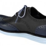 New Cole Haan LUNARGRAND WINGTIP Leather Shoes size 8.5