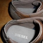 DIESEL Men’s Brown Leather Casual Athletic Shoes 13M