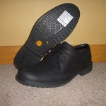 TIMBERLAND CITY ADVENTURE STORMBUCK PLAIN TOE OXFORDS SZ 9 BLACK LEATHER 77588