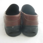 COLE HAAN NIKE AIR BROWN LEATHER SLIP ON LOAFER SHOE MENS SIZE 12 M