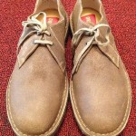 Clarks Originals Desert Kahn Taupe Distressed 9m