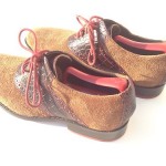 COLE HAAN AIR COLTON SADDLE OXFORD Men’s Size 8 $198.00 Croc Print No Reserve!