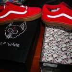 Tyler The Creator Golf Wang Syndicate Vans Red 9.0 Old Skool Pro “S” Odd Future