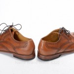 COLE HAAN 12 M brown leather C09303 MEDALLION OXFORD lace-up brogue dress shoe