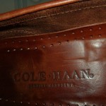 COLE HAAN 2906 MENS LEATHER BROWN PENNY LOAFERS SIZE 9 1/2M
