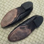 Cole Haan Basket Weave Loafers All Leather Black Size 10.5 M NICE