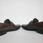NIB HUGO BOSS Leather Slip Ons, SIZE 10 1/2 US, Brown