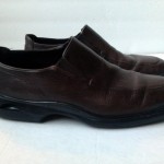 Cole Haan Nike Air Shoes Loafers Size 10.5 M Leather Brown Slip On Leather