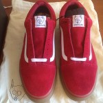 Vans Syndicate Old Skool Pro “S” – Wolf Gang / Red/ Gum – Size 9.0