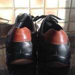 MENS COLE HAAN NIKE AIR Two Tone BLACK BROWN LEATHER CASUAL OXFORDS SHOES Sz 13M