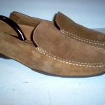 HUGO BOSS SUEDE MOCCASINS SHOES RETAILS $385 SAVE!  SAVE NOW 12