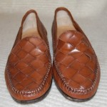 Men’s Cole Haan Collection Brown Leather Weaved Loafer 9 M