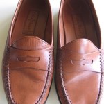 Mens COLE HAAN Resort Brown Leather Loafer Casual Shoe 8D NICE!