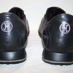 Cole Haan Nike Air Size 10 Black Leather Slip On Shoes #161