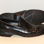 Men’s Cole Haan Country Black Leather Comfort Loafers with Nike Air Size 13 M