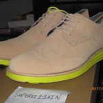 Brand New Cole Haan Lunargrand Wing Tip SNDSTN/LIMELIGHT Size 10 Mens