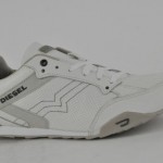 MEN DIESEL EAGLE LOOP WHITE BEIGE CLASSIC CASUAL US 11 NIB NO RESERVE