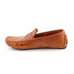 Cole Haan Howland Penny Mens Size 11 Tan Leather Loafers Shoes Used