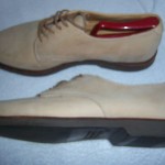 COLE HAAN MENS 10 SHOES BROWN TAN SUEDE OXFORDS USA
