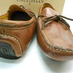 NEW COLE HAAN PASEO PAPAYA LEATHER CAMP MOC STYLE DRIVING SHOES