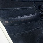 $225 Hugo Boss Orange ‘Kandio’ Size 10 US (9 UK) Sneakers in Dark Blue