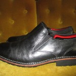 BLACK COLE HAAN NIKE AIR PLAIN TOE LOAFERS SIZE 11.5M
