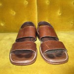 DARK BROWN COLE HAAN COUNTRY SANDALS SIZE 9M