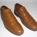 Cole Haan Men’s Size 7 M British Tan Leather Slip On Loafers Shoes