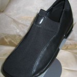 COLE HAAN Country Nike Air Black Genuine Leather Slip-On Shoes sz 10 M LN L@@K!
