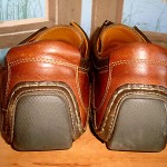 COLE HAAN ~ MENS BROWN DISTRESSED LEATHER DRIVING SHOES 8.5M ~ COMFY!