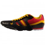 Diesel Mens Gunner Black Red Casual Lace Up Sneakers Shoes