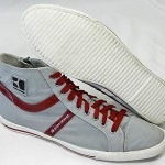Hugo Boss Orange Men’s High Top Sneakers w/Double Closures US 8 UK 7  EU 41