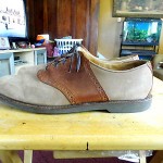 COLE HAAN SUEDE OXFORDS SADDLE SIZE 11.5 D