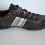 Men’s Diesel ‘Cheju’ Dark Brown Leather Lace-Up Fashion Sneakers, size 7 1/2 M