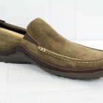 Cole Haan Mens Olive Suede Leather Driver Moc Loafer Shoes Size 11.5M