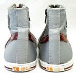 Hugo Boss Orange Men’s High Top Sneakers w/Double Closures US 8 UK 7  EU 41